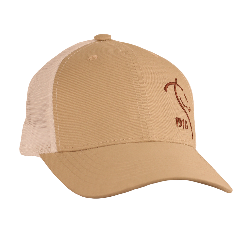 GORRA MULERO MESACE GRIS X AZUL.