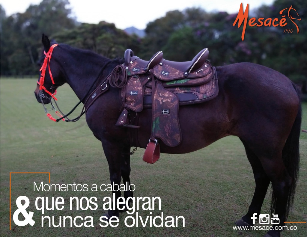 SILLA DOBLE IMPERM CABALGATA MESACE