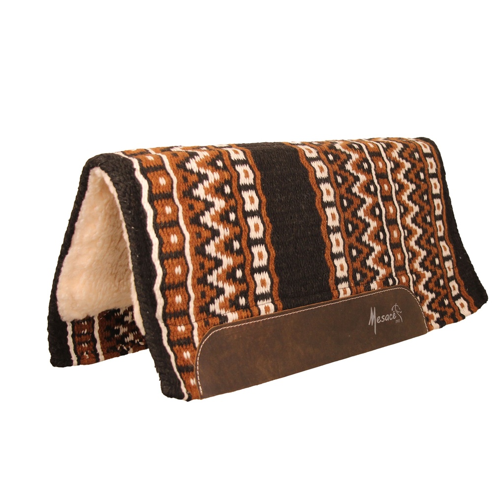 ALFOMBRA TEJIDA PELUCHE MESACE - ver colores