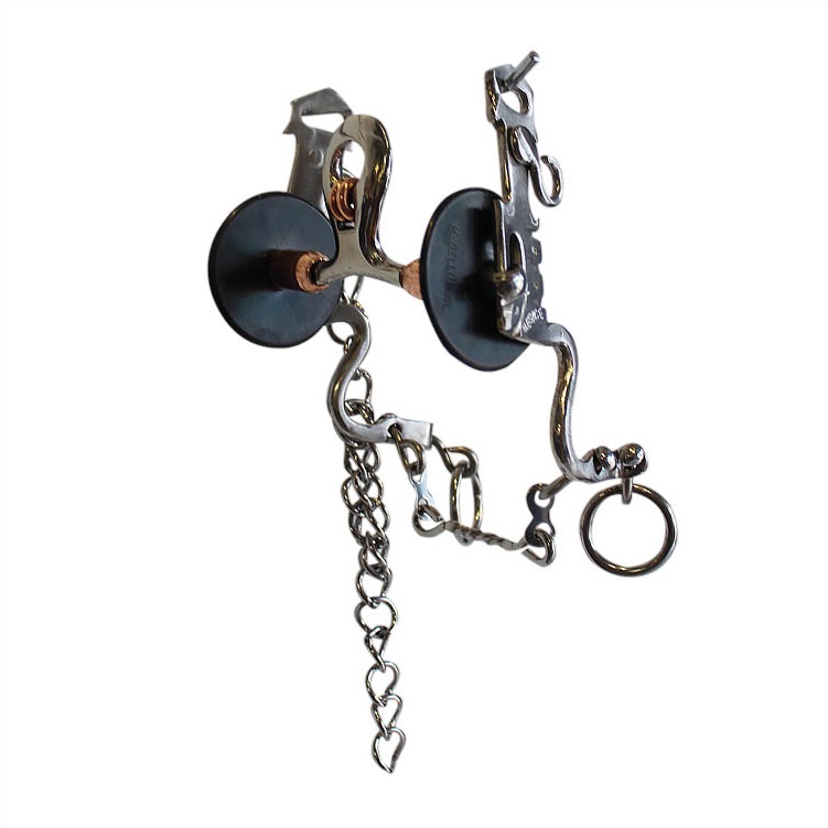 FRENO BOCADO DE LUJO INOX CON SABOREADOR MESACE