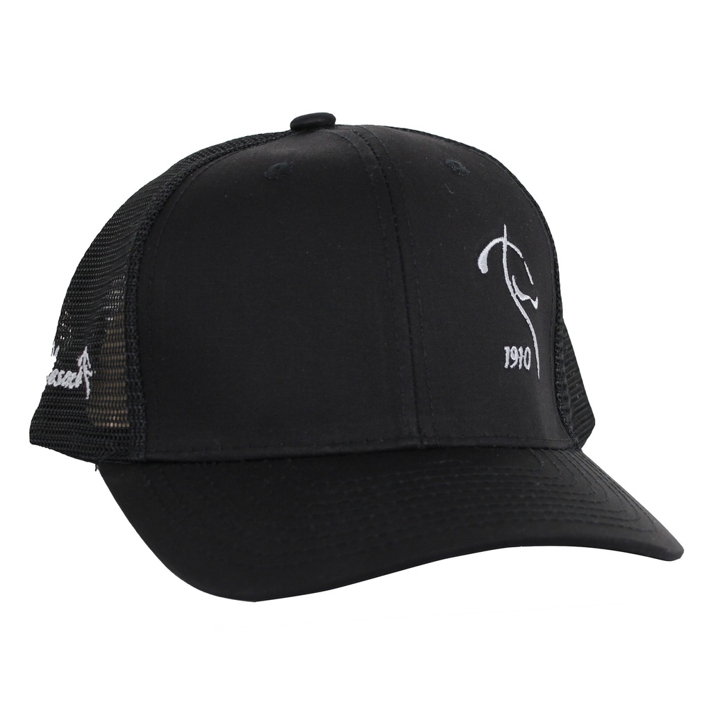 GORRA CABALLO MESACE NEGRO X BLANCO.