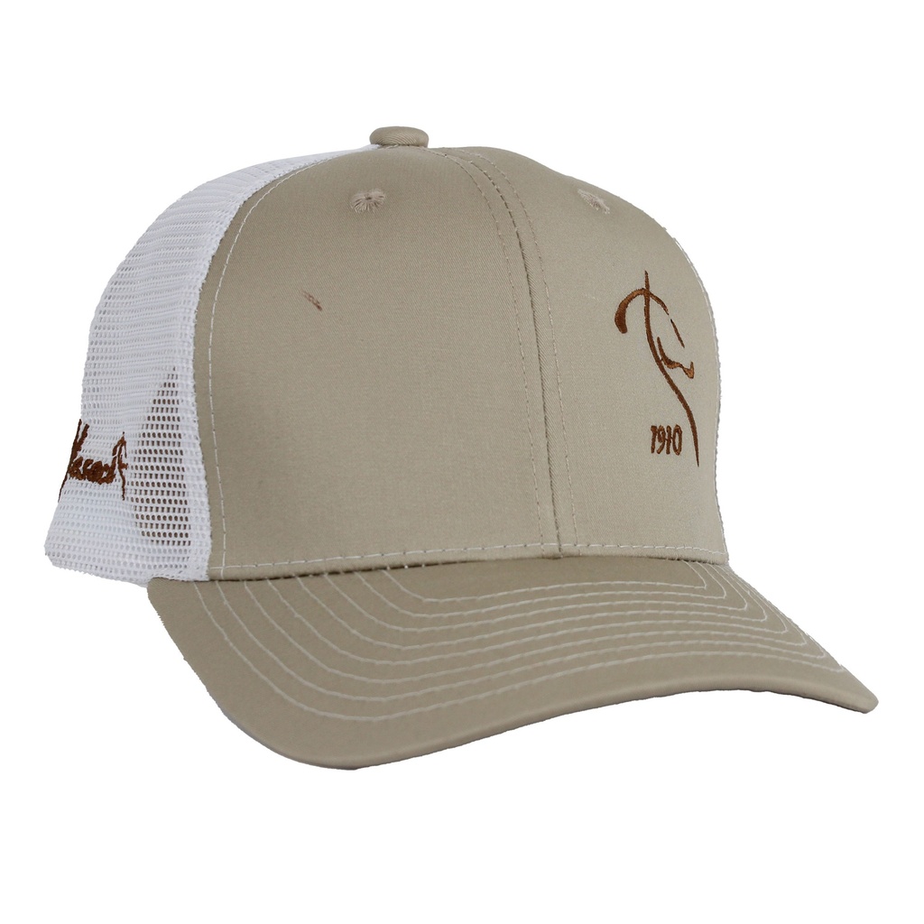 GORRA CABALLO MESACE BEIGE X CAFE.