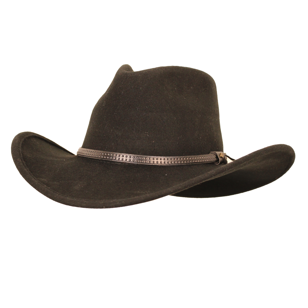 SOMBRERO FIELTRO SUAVE NEGRO