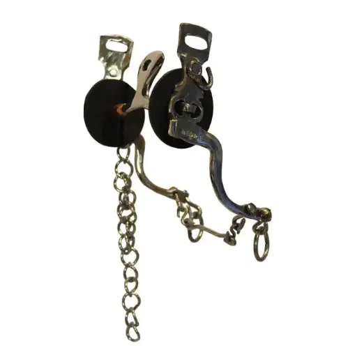 [750015] FRENO BOCADO TRABAJO INOX CON BARRIL COBRE MESACE