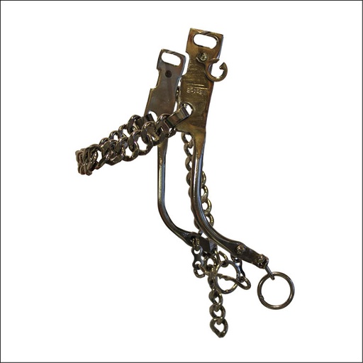 [750019] PATA FRENO INOX CADENA PLANA MESACE