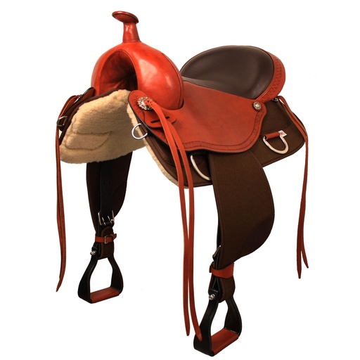 SILLA COLORADO CABALGATA MESACE - Cuarto de Milla
