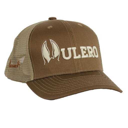 GORRA MULERO MESACE BEIGE X BLANCO.