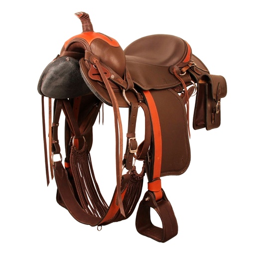 PONDEROSA SADDLE FULL LEATHER 